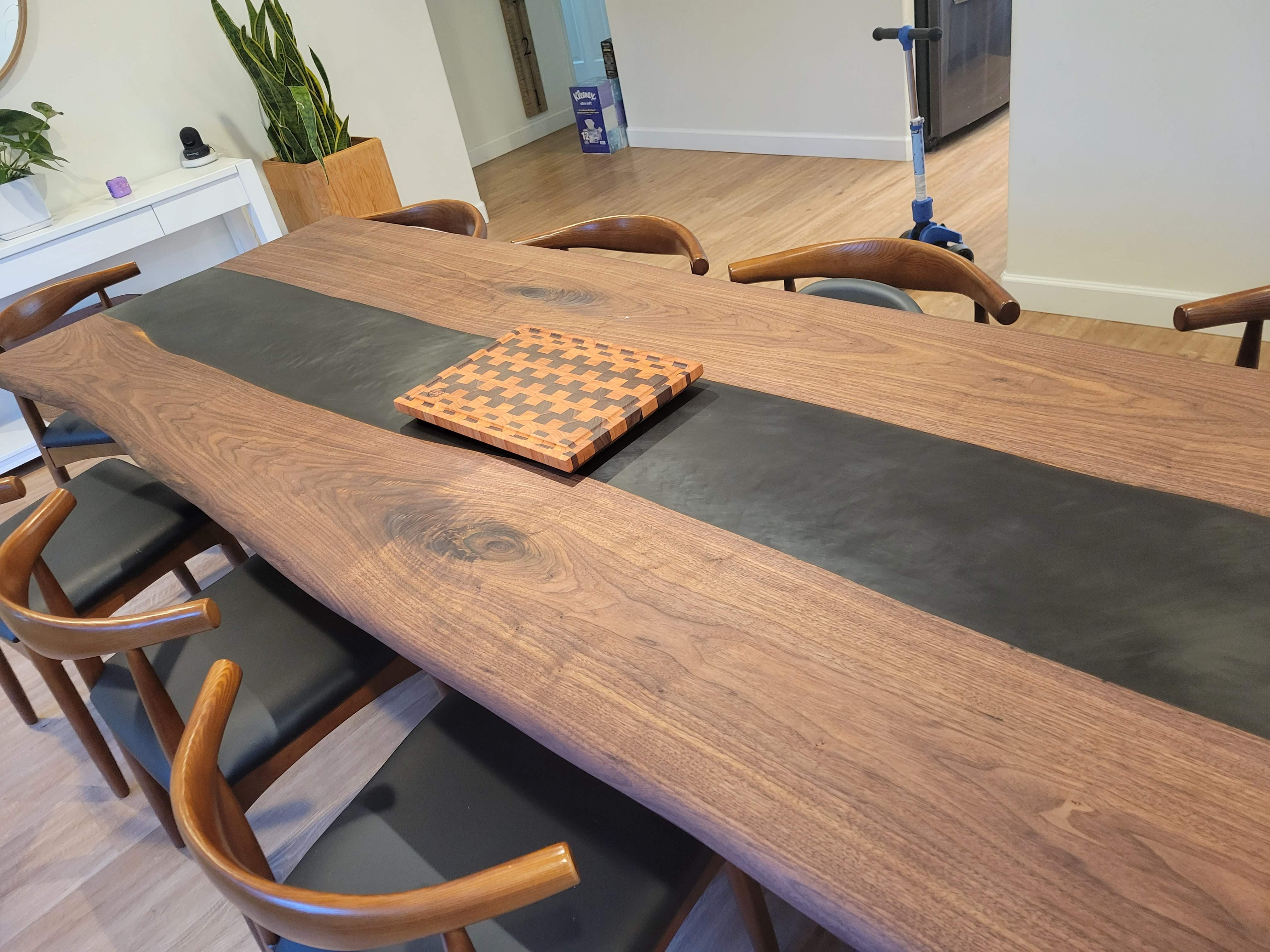 Epoxy River Dining Table