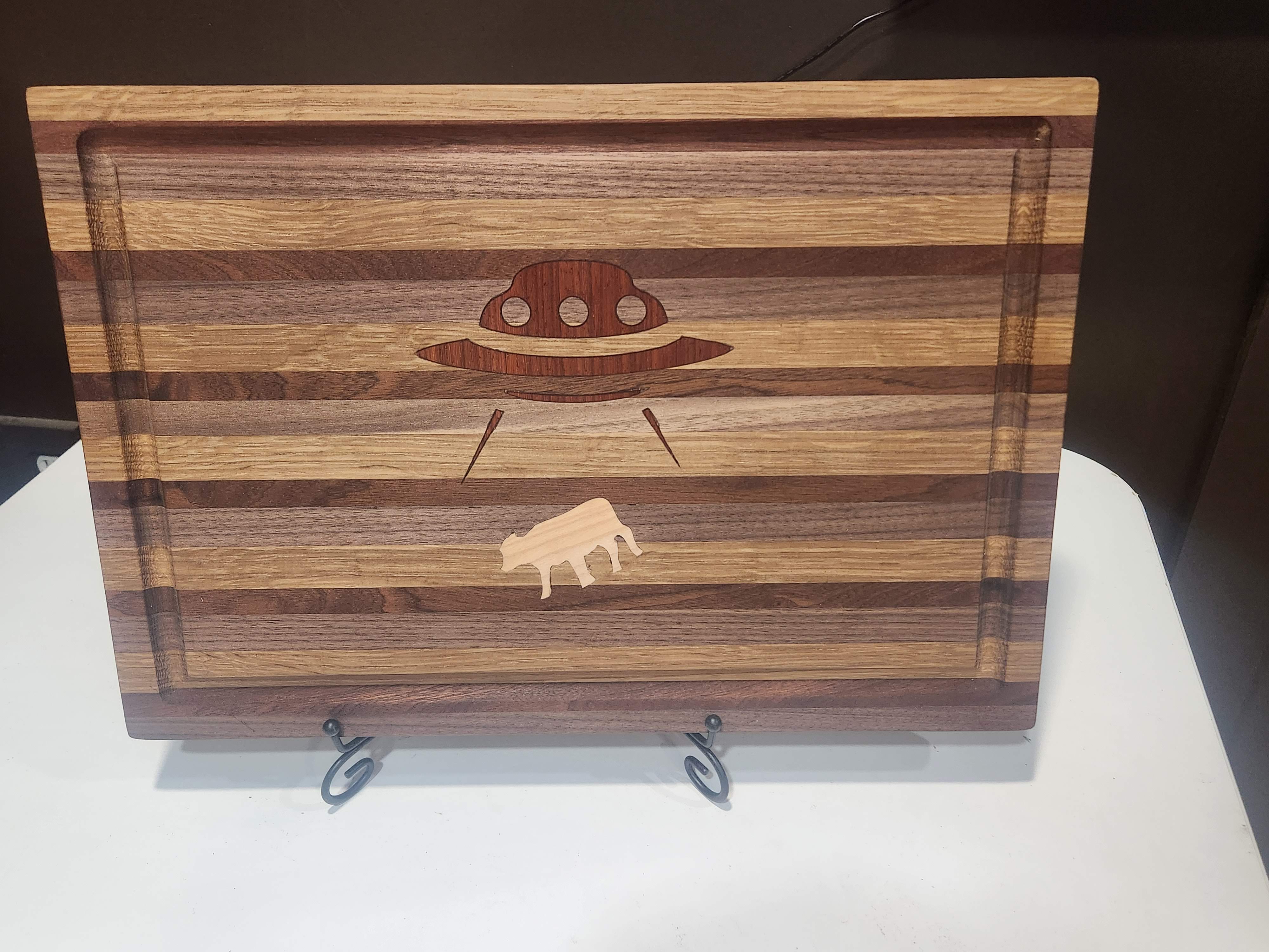 UFO Inlay Cutting Board